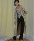 Drape Belted Deep V Cardigan